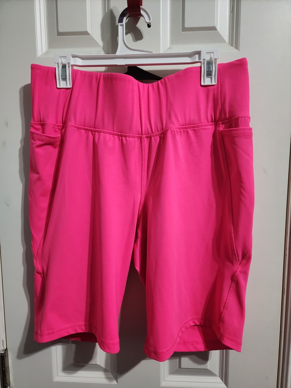 Livi Active Women’s High-Waist Athletic Shorts - Hot Pink